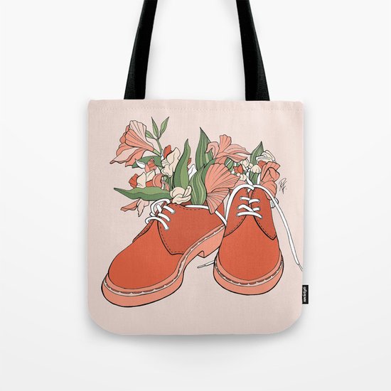 Spring In Your Step Tote Bag