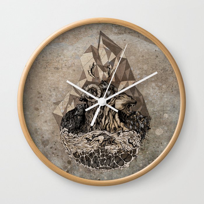 When nature strikes back  Wall Clock