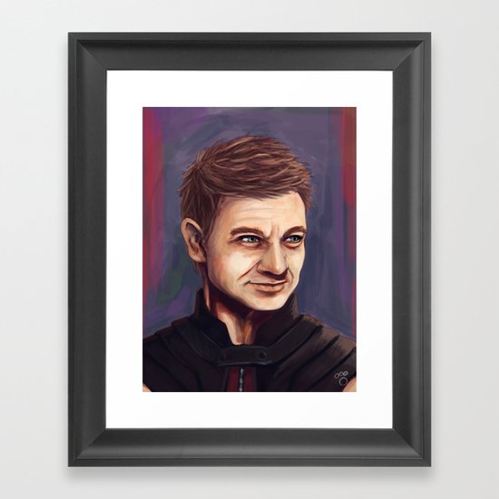 Hawkeye Framed Art Print