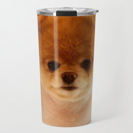 Adorable Pomeranian Puppy Travel Mug