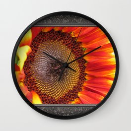 Sunflower from the Color Fashion Mix Wall Clock