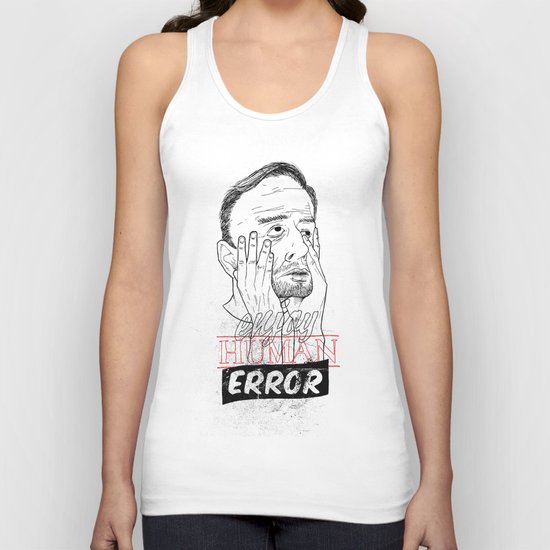 enjoy human error Unisex Tank Top