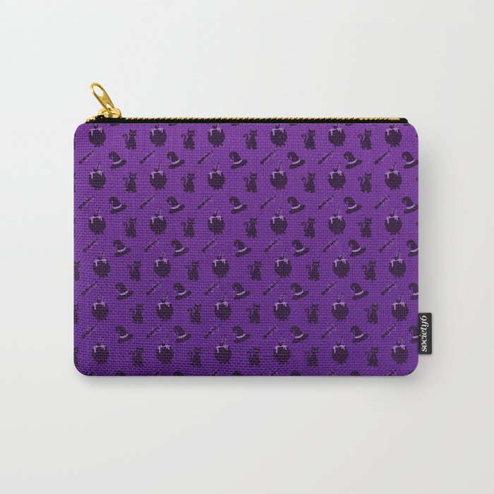 Witch Pattern Carry-All Pouch