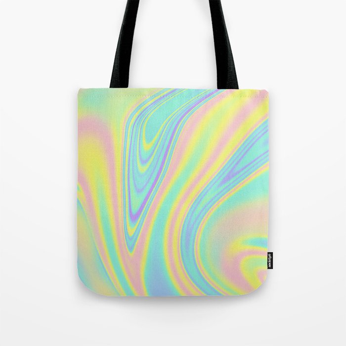 Psycedelic Pattern Tote Bag