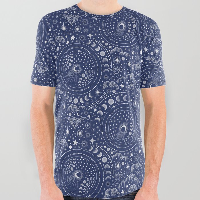 Angels of the starry sky A All Over Graphic Tee