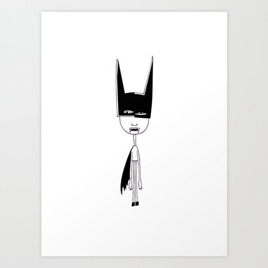 BatBoy 1 Art Print
