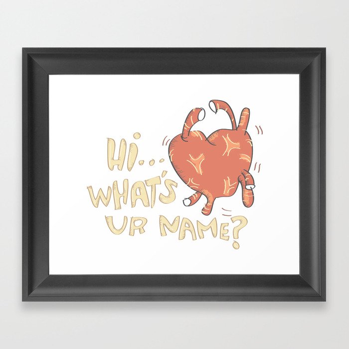heart Framed Art Print