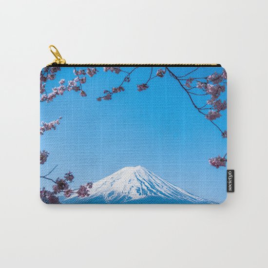 Mount Fuji in spring Carry-All Pouch