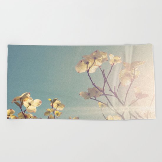 White Light Beach Towel