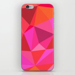 Eome - Colorful Geometric Triangle Art Design Pattern iPhone Skin