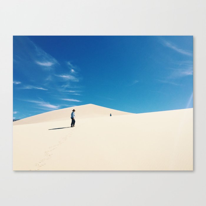 Eureka dunes Canvas Print