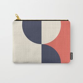 Geometric Midcentury Bauhaus Carry-All Pouch