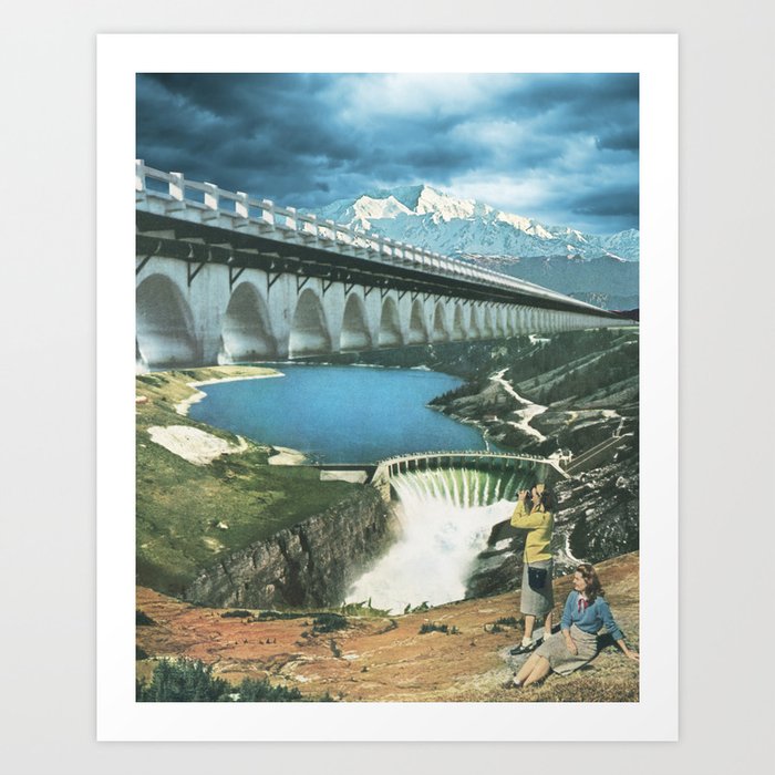 The Bridge Art Print