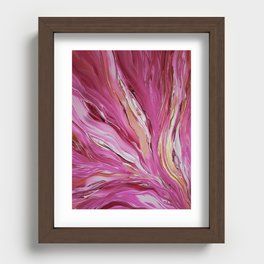Pink Goddess Recessed Framed Print