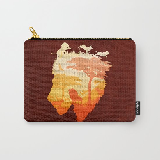 The Soul of a Lion Carry-All Pouch