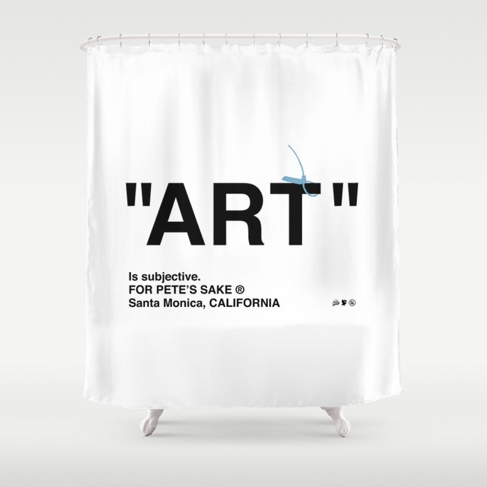 "ART" Shower Curtain