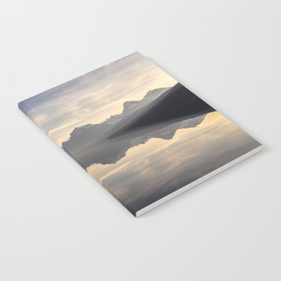 Landscape Reflections #mountain Notebook