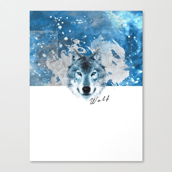 WOLF Canvas Print