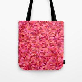 Rose Colored Triangles 2 Tote Bag
