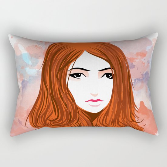Emotion Girls Rectangular Pillow