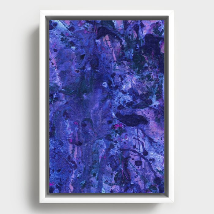 Abstract Painting Art Framed Canvas