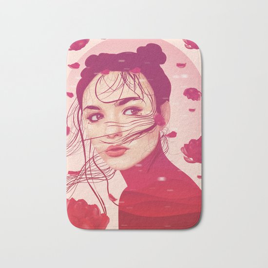 RED Bath Mat