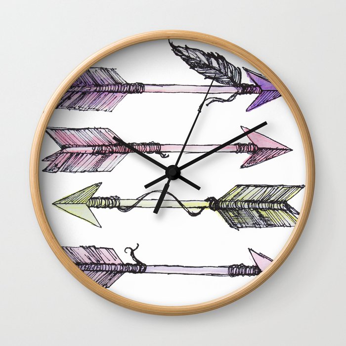 Arrows Wall Clock