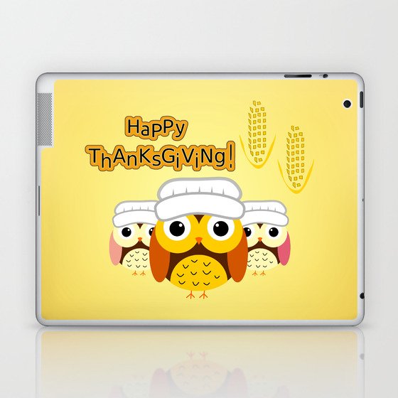 Happy Thanksgiving Laptop & iPad Skin