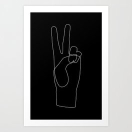 B-Peace Art Print