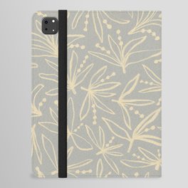 Lily Flower Pattern #3 iPad Folio Case