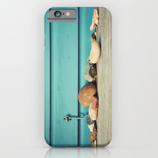 Beach Hut Stones iPhone & iPod Case