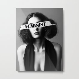 Feminist Metal Print