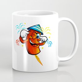 Red Cartoon fireworks  Coffee Mug
