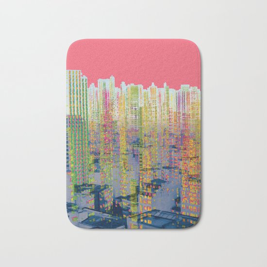 Fragmented Worlds II IV Bath Mat