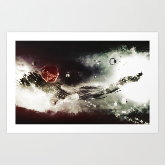 Spaceship Art Print