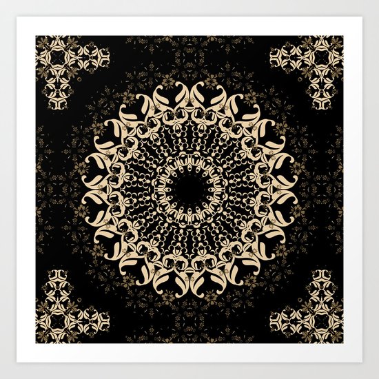 A sultry night. Art Print