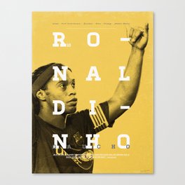 Ronaldinho Canvas Print