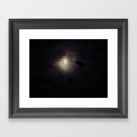 Midnight Framed Art Print