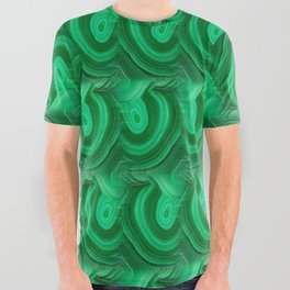 Green Agate All Over Graphic Tee