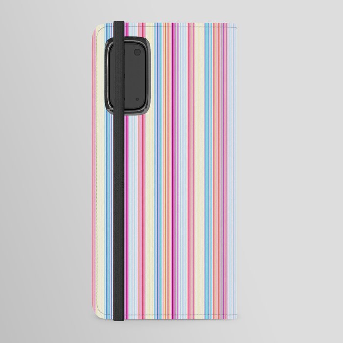 Vertical Stripes 3 Android Wallet Case