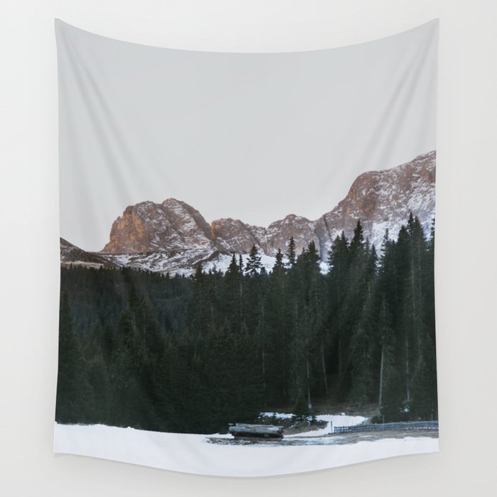 Valley Sunset | Nature and Landscape Photography Wall Tapestry