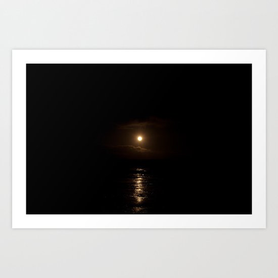 Dark Sun Art Print