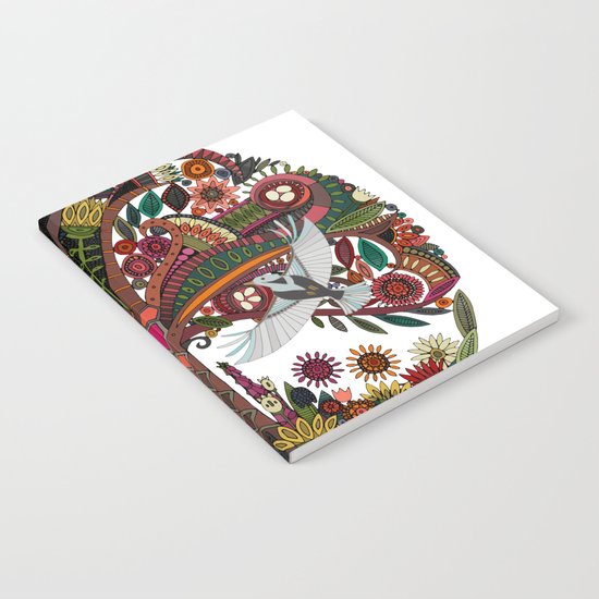 tree of life white Notebook
