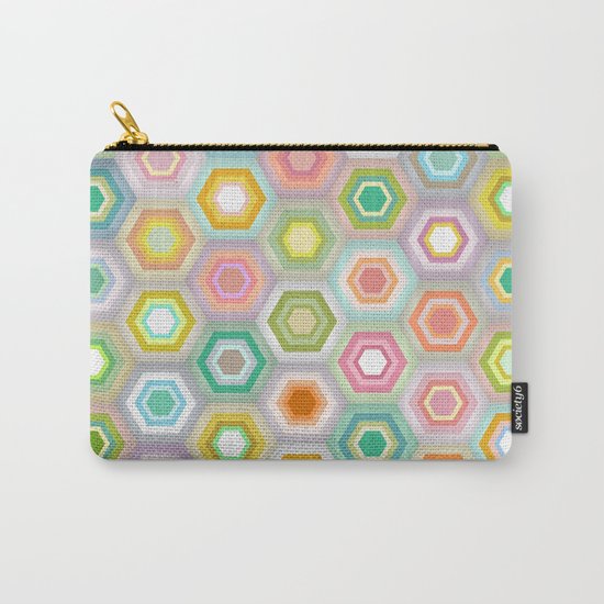 granny pastel hex Carry-All Pouch