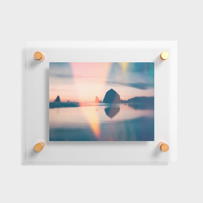 When The Light Leaks In Floating Acrylic Print