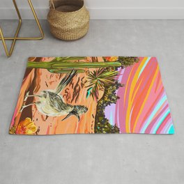 Roadrunner's Paradise Area & Throw Rug