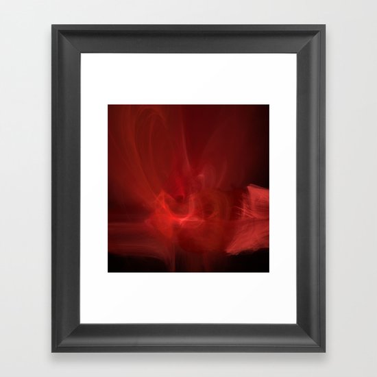 The Color of Passion Framed Art Print