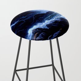 A lighthouse in the storm Bar Stool