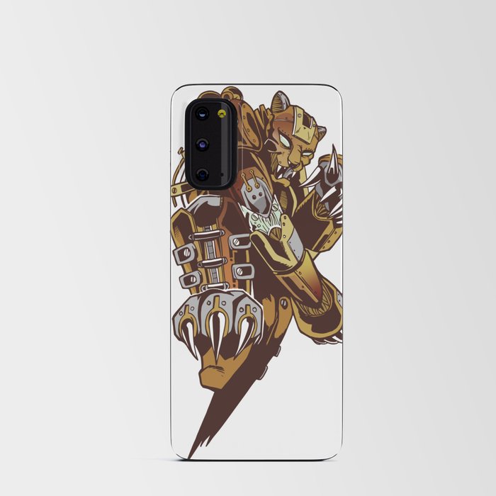Steampunk Tiger Android Card Case