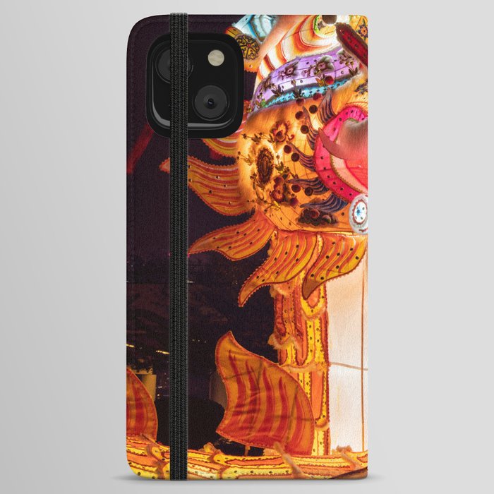 Chinese Dragon at Night iPhone Wallet Case